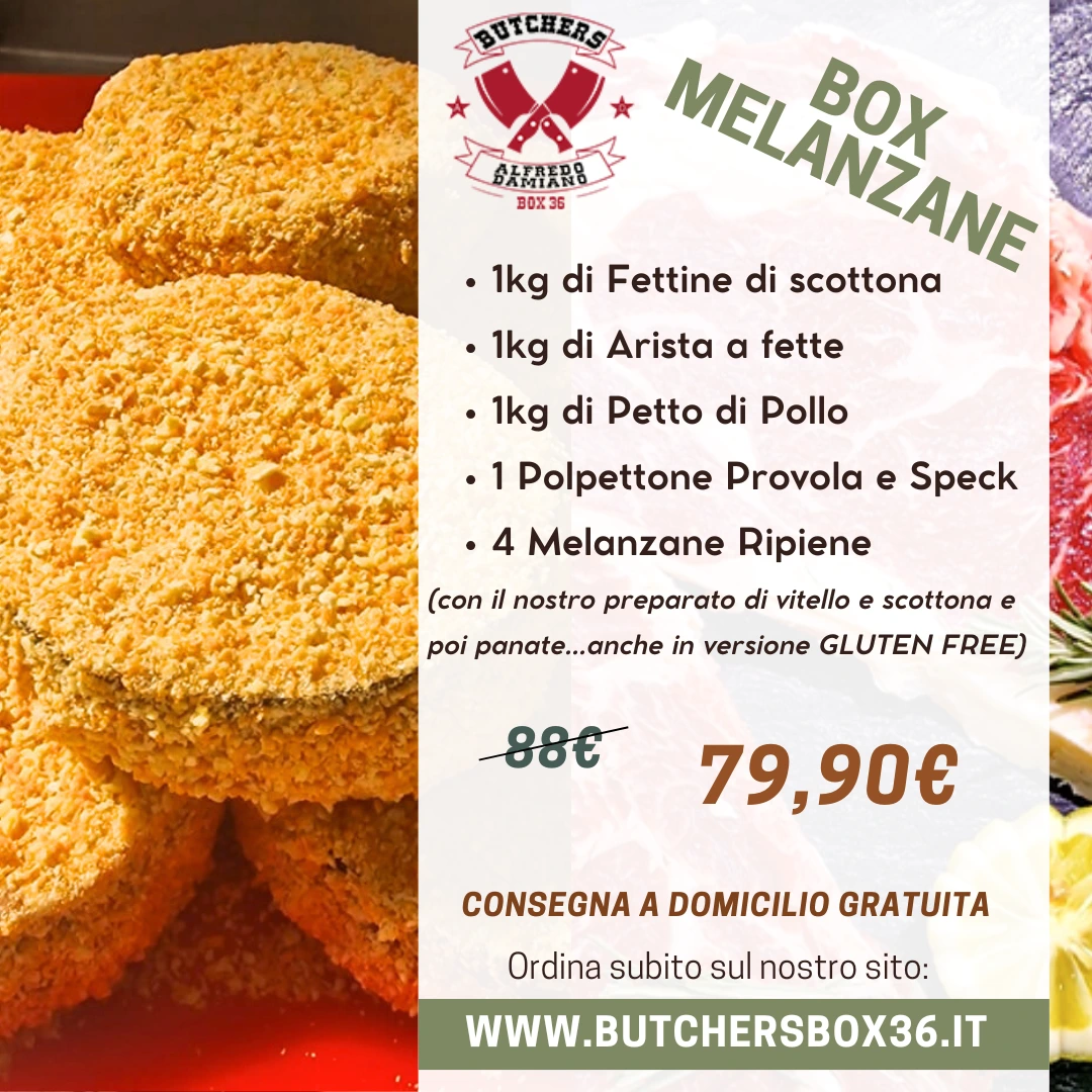 Box di carne a domicilio con prodotto speciale