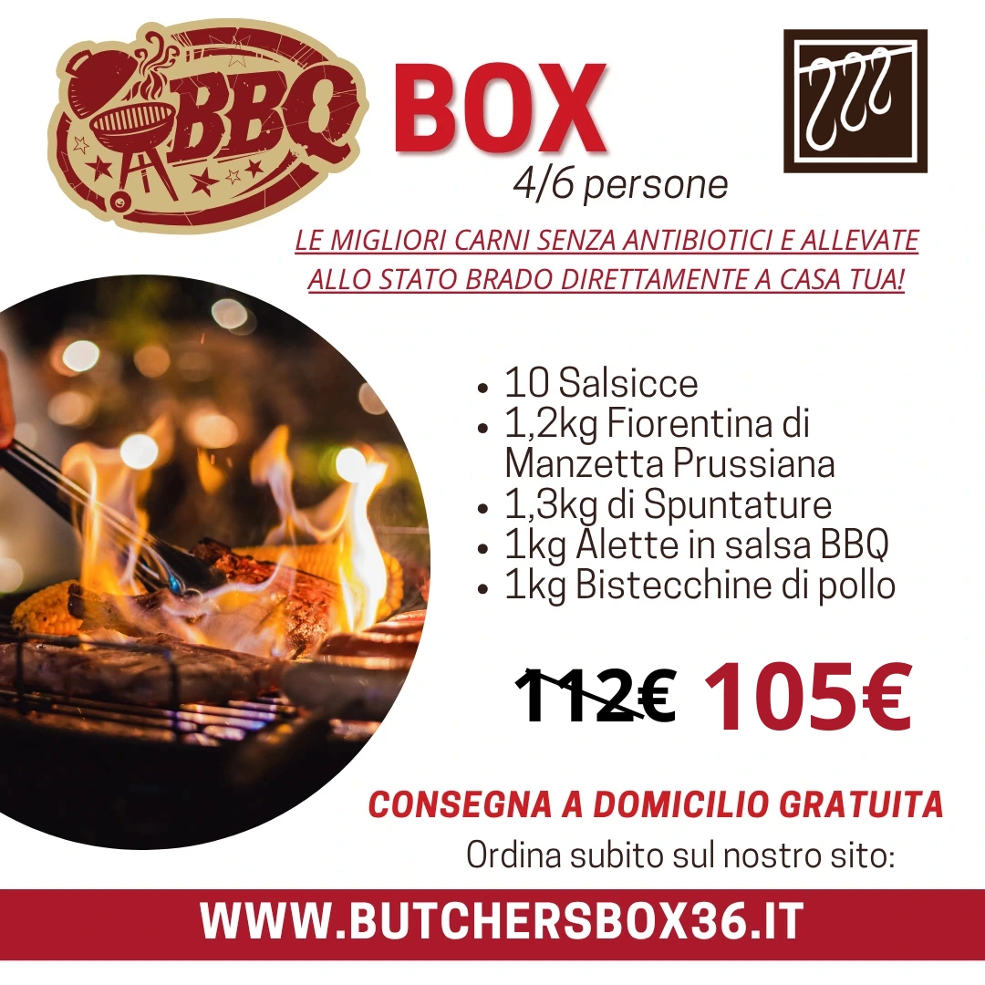 Box carne barbeque in offerta