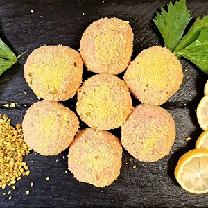 Polpette limone e pistacchio senza glutine